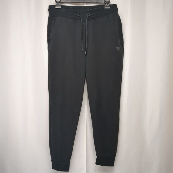 Y2k Guess Los Angeles Women’s Black Joggers Sweatpants Size XS Vtg 90s - Picture 4 of 7